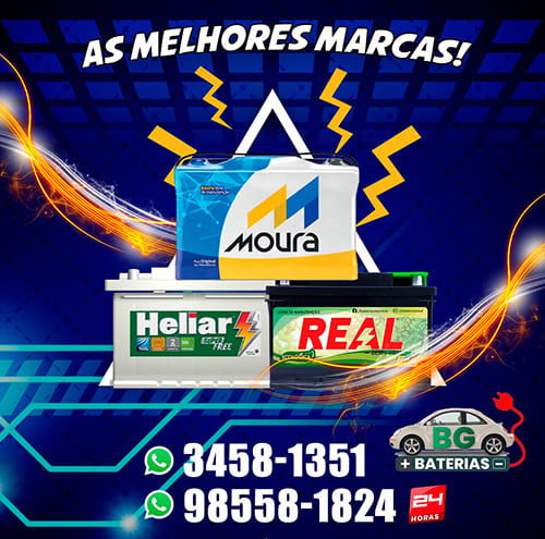 Baterias Automotivas no Jaraguá BH